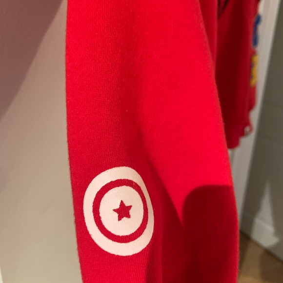 Bape Shark Red & Camo Crewneck | M - Picture 4 of 6